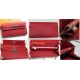 Hermes Kelly Long Wallet HW708 red